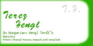 terez hengl business card